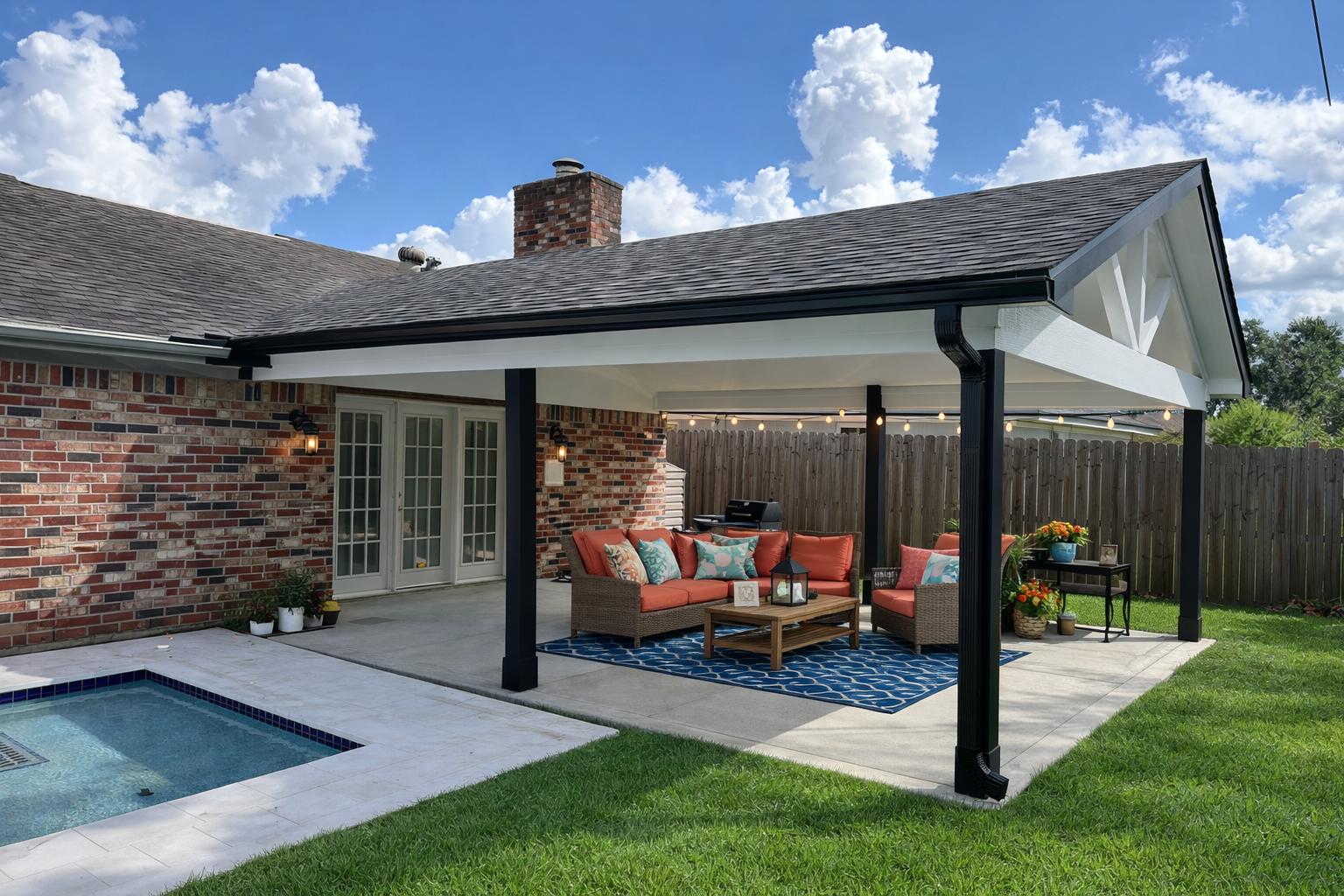 Custom-Built Exterior Porches